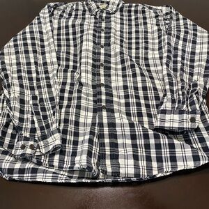 L.L.Bean Flannel Mens Large (small stain)